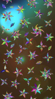 Güzel kumaş deseni. Raster illüstrasyonu. Küçük bir çiçekte eskiz deseni. Güzel çiçek arkaplanı..