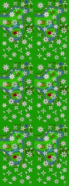 Düz Çiçek Elementleri Tasarımı. Raster Şirin kumaş deseni. Renkli Bahar Teması eskiz kalıbı. Eskiz klasiği.