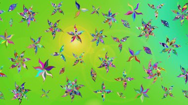 Botanik çizim kalıbı. Organik elementler. Suluboya etkisi. Raster deseni.