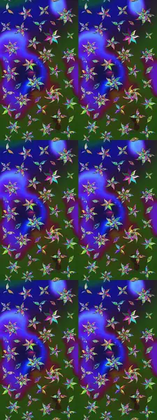 Karalama çiçeği. Zentangle soyut çiçekleri. Raster illüstrasyonu. Güzel kumaş deseni. Düz Çiçek Elementleri Tasarımı. Renkli Bahar Teması çizim şablonu.