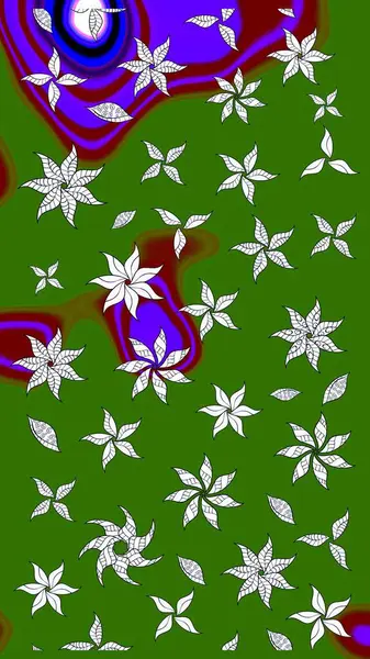 Eskiz stili yeşil ve nötr renklerde. El yapımı çiçek ve bitki koleksiyonu. Raster illüstrasyonu. Raster illüstrasyonu. Şirin karalamalı çiçek deseni çiz..