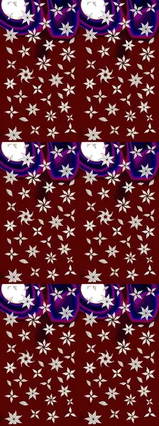 Yumuşak pamuk tasarımı. Raster 'ın taze dokusu. Yumuşak fayans. Paketleme, tekstil, duvar kâğıdı için çiçek eskizi. Klasik çiçek deseni.