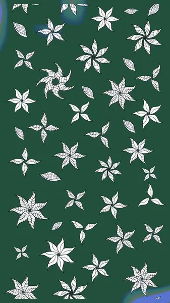 Arkaplan dokusu, duvar kağıdı, yeşil ve nötr renklerde çiçek teması. Kabile sanatı boho baskısı, klasik çiçek arkaplanı. Soyut etnik raster çizim kalıbı.