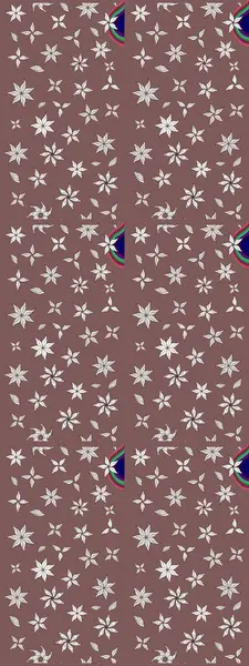 Arkaplan dokusu, duvar kağıdı kahverengi ve nötr renklerde çiçek teması. Kabile sanatı boho baskısı, klasik çiçek arkaplanı. Soyut etnik raster çizim kalıbı.