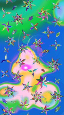 Raster Henna dövme stili. Tekstil, tebrik kartı, boyama kitabı, telefon kılıfı baskısı için kullanılabilir. Etnik Mandala süsü. Hint çiçekli desenli şal desenli..