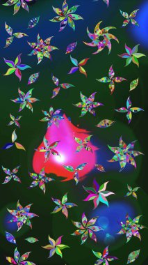 Paketleme, tekstil, duvar kâğıdı için çiçek eskizi. Klasik çiçek desenli. Raster 'ın taze dokusu. Yumuşak fayans. Yumuşak pamuk tasarımı.