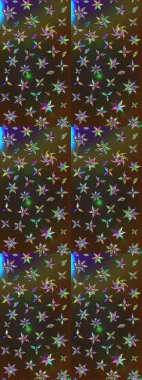 Çiçek desenli eskiz kahverengi ve gri renkler, el yapımı papatyalar, papatyalar. Tekrar eden çiçek arkaplanı, zarif kahverengi ve gri çiçek duvar kağıdı.