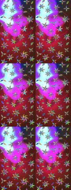 Güzel kumaş deseni. Çizim raster deseni. Çiçek arka planı.