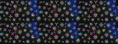 Modern gelişim, gri ve mavi raster arka plan duvar kağıdı çizimi, klasik çizgili desenli desenli çiçekler, çiçekli süsler. Çiçekli el çizimi çizimi deseni.