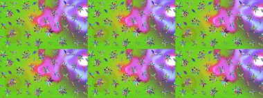 Şirin, zarif çiçekler Raster illüstrasyonu. Tekstil için figür. Yapraklı çizim şekli. Poster ya da kapak için arka plan. Davetiye ve kartpostal tasarımı için dekoratif çiçek unsurları.