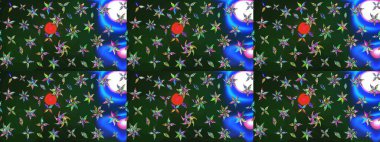 Renkli Yaz Temalı eskiz kalıbı. Düz Çiçek Elementleri Tasarımı. Güzel kumaş deseni. Raster illüstrasyonunda çiçek deseni çizimi.