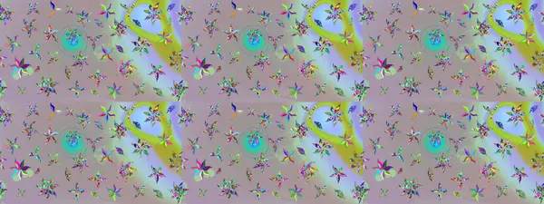 Kabile sanatı boho baskısı, klasik çiçek arkaplanı. Soyut etnik raster çizim kalıbı. Arkaplan dokusu, duvar kağıdı, çiçek teması tarafsız ve gri renklerde.