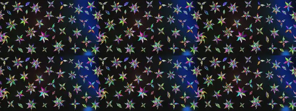 Eskiz arkaplan modeli. Suluboya, elle çizilmiş. Raster hisseleri. Çiçekler gri ve mavi üzerine.