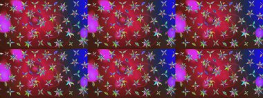 Raster illüstrasyonu. Küçük çaplı çiçeklerdeki basit şirin desenler. Tekstil veya kitap kapakları, imalat, duvar kağıtları, baskı, hediye paketi ve yapıştırma kitabı için çiçek eskiz geçmişi.