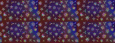 Karalama çiçeği. Düz Çiçek Elementleri Tasarımı. Raster illüstrasyonu. Güzel kumaş deseni. Renkli Bahar Teması eskiz kalıbı. Zentangle soyut çiçekleri.