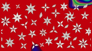 Simple cute pattern in small-scale flowers. Raster illustration. Floral sketch background for textile or book covers, manufacturing, wallpapers, print, gift wrap and scrapbooking.