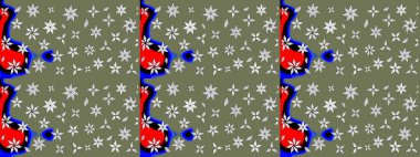 Eski usul. Eskiz geçmişi. Raster illüstrasyonu. Raster. Kumaş, tekstil, duvar kağıdı baskısı için. Tomurcukları çiçekli sevimli çiçek deseni..