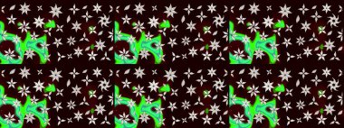 Siyah ve kahverengi renkte çiçekler olan bir çiçek deseni çiz. Suluboya tarzında siyah ve kahverengi renkte çiçekler.