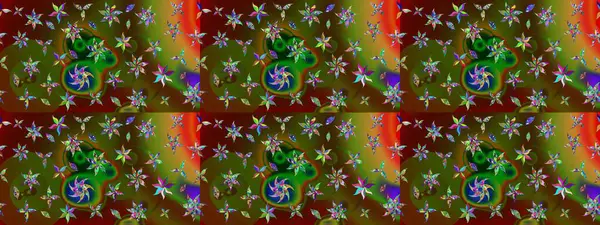 Çiçek kompozisyonu, el boyası, hassas şablon. Yeşil ve kahverengi renkte manzaralı çiçek deseni. Sevgililer günü ve tebrik kartı konsepti için şık bir davetiye. Üst görünüm, yumuşak biçim.