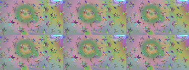 Tekstil, duvar kâğıdı, kapaklar, yüzey, baskı, hediye paketi, hatıra defteri, dekupaj. Özgürlük stili Millefleur 'lar. Taşralı şıklığı. Küçük yabani çiçeklerdeki halk modelini çiz..