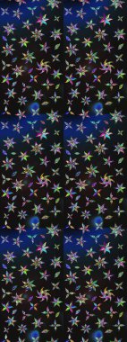 Eski moda arka plan. Kıvırcık, parlak örgü. Güzel, parlak, pürüzsüz kumaş, tuval. Çiçek çelengi. Desen, çizim, çiçek sınırı. Raster illüstrasyonu.