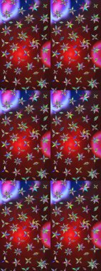 Yumuşak pamuk tasarımı. Raster 'ın taze dokusu. Klasik çiçek desenli. Paketleme, tekstil, duvar kâğıdı için çiçek eskizi. Yumuşak kiremit.