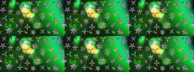 Motley illüstrasyonu. Çiçekli bahar çiçekleri. Moda baskıları için zarif bir şablon. Küçük çiçekte güzel bir desen. Küçük renkli çiçekler..