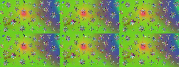 Yeşil ve mor renkli çiçekler. Gömlek, arka plan modelini çiz. Tropik çiçekler.