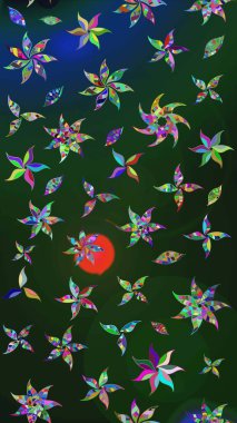 Çizim çiçek deseni duvar kağıdı, web sitesi arka planı, ambalaj kağıdı, davetiye, broşür, afiş veya web sitesi için kullanılabilir. El çizimi Raster çizimi. Karalama elementleri.