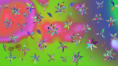 Özgürlük stili Millefleur 'lar. Tekstil, duvar kâğıdı, kapaklar, yüzey, baskı, hediye paketi, hatıra defteri, dekupaj. Taşralı şıklığı. Küçük yabani çiçeklerdeki halk modelini çiz..