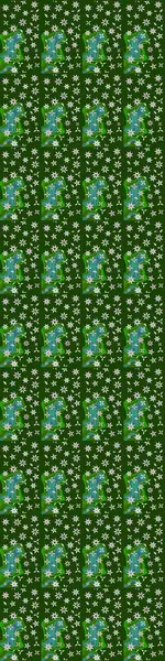 Çiçekler suluboya eskiz deseni. Raster Stili kumaş deseni.