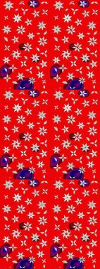 Tebrik kartı geçmişi, boyama kitabı, arkaplan ve tekstil için kullanılabilir. Sınır Kızılderili çiçekli paisley patten. Taslak süsleme izi. Etnik Mandala havlusu. Raster Henna tarzı.