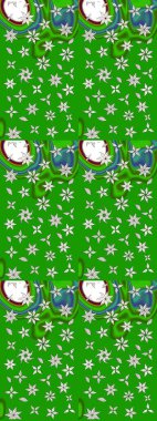 Egzotik çiçekler, yeşil ve nötr renkler üzerine botanik ve parlak klasik doğa. Klasik tropikal doğal elementlerin suluboya seti. Raster illüstrasyonu.