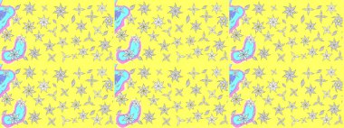 Güzel, parlak, pürüzsüz kumaş, tuval. Raster illüstrasyonu. Eski moda arka plan. Çiçek çelengi. Desen, çizim, çiçek sınırı. Kıvırcık, parlak örgü.