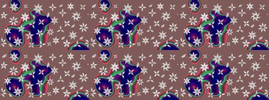 Etnik Mandala süsleme. Hint çiçek desenli madalyon desen. Kullanılabilir Tekstil, tebrik kartı, boyama kitabı, telefon durumda yazdırma için. Raster kına dövme stil.