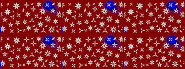 Sabıka fotoğraflarında, bebek kıyafetlerinde, duvar kâğıtlarında, paket kutularında falan kullanılabilir. Raster. Zarif, parlak ve eskiz kırmızı ve nötr çiçek deseni tasarımı.