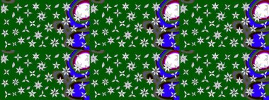 Çiçekli bahar çiçekleri. Küçük renkli çiçekler. Küçük çiçekte güzel bir desen. Moda baskıları için zarif bir şablon. Motley illüstrasyonu.