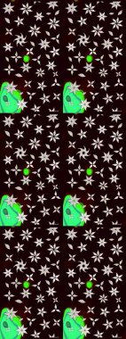 Siyah ve nötr renklerde. Taslak dekoratif arka plan, çiçek mandala. Raster illüstrasyonu. Çiçek..