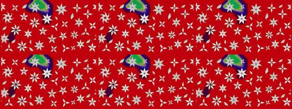 Raster deseni. Çiçekli çiçek deseni, suluboya. Küçük çiçekte güzel bir çiçek deseni..