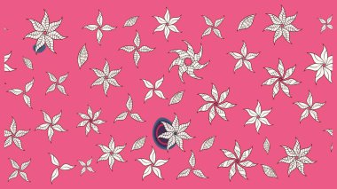 Kullanılabilir Tekstil, tebrik kartı, boyama kitabı, telefon durumda yazdırma için. Hint çiçek desenli madalyon desen. Raster kına dövme tarzı. Etnik Mandala süsleme.