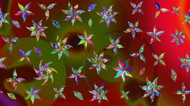 Beautiful watercolor Bouquet of summer flowers sketch pattern. Nice fabric pattern.