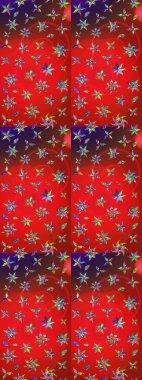 Simple cute pattern in small-scale flowers. Raster illustration. Floral sketch background for textile or book covers, manufacturing, wallpapers, print, gift wrap and scrapbooking.