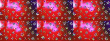 Yatak çarşafları, ceket, paket tasarımı, kumaş ve moda kavramları için tekstil baskısı. Çiçekleri, deniz kabukları, mandalaları ve suluboya efektleriyle donanma geçmişi. Çizim kalıbı etnik tasarım.