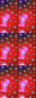 Yazdır. Renkli Yaz Temalı eskiz kalıbı. Raster çiçekli arka plan. Güzel eskiz şekli. Güzel kumaş deseni. Düz Çiçek Elementleri Tasarımı.