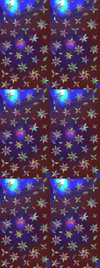 Bahar mevsimi. Tatil havası. Nazik romantik baskı. Raster güzel bir çiçek deseni çiziyor..