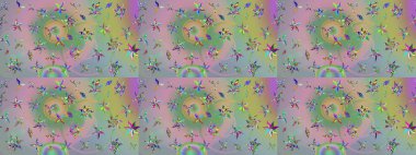 Çiçeğin suluboya çizimlerinin mükemmel deseni. Dekorasyon ve tasarım için güzel bir desen. Raster illüstrasyonu. Suluboya çizim kalıbı. Eski model. Moda yazdırma.