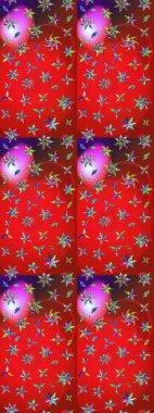 Taslak desenli, modaya uygun kumaş deseni. Renkli Bahar Teması eskiz kalıbı. Düz Çiçek Elementleri Tasarımı. Raster illüstrasyonu. Şirin çiçek elementleri..