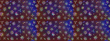 Çizim kalıbı. Organik motif arka planı. Raster illüstrasyonu. Ultraviyole kumaş deseni.