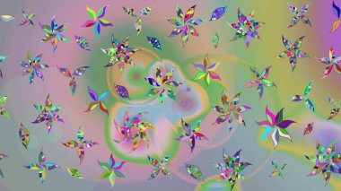 Eski model. Moda baskısı. Çiçeğin suluboya çizimlerinin mükemmel deseni. Dekorasyon ve tasarım için güzel bir desen. Suluboya çizim deseni.