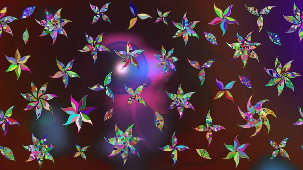 Tekstil veya kitap kapakları, imalat, duvar kağıtları, baskı, hediye paketi ve yapıştırma kitabı için çiçek eskizi geçmişi. Küçük çaplı çiçeklerdeki basit şirin desenler. Raster illüstrasyonu.